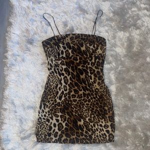Revolve Superdown Cheetah mini dress